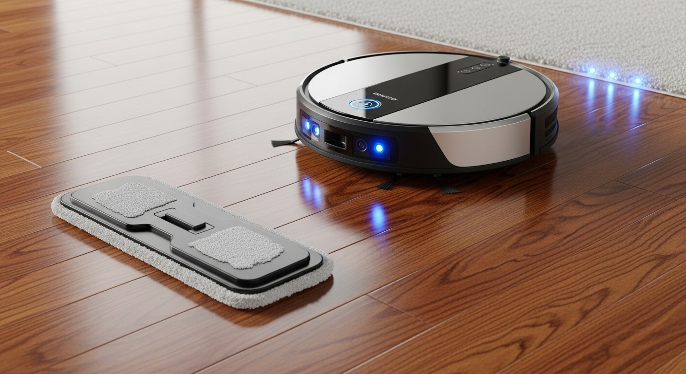Best Robot Vacuum + Mop Combos for Hardwood Floors (No-Streak Mopping + Rug Detection)